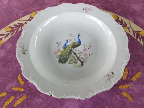 Plat rond creux porcelaine - creux,