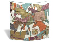 NEUF FOULARD HERMES POUR