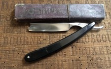 rasoir ancien coupe choux type officier H DALSTEIN rare antique cut throat razor