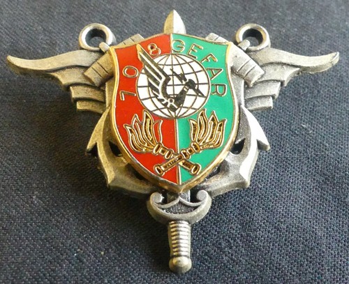 Insigne militaire 708 - °, groupe