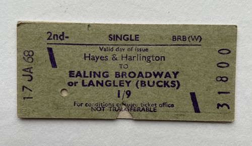 Vintage 1960s british - vintage, rail