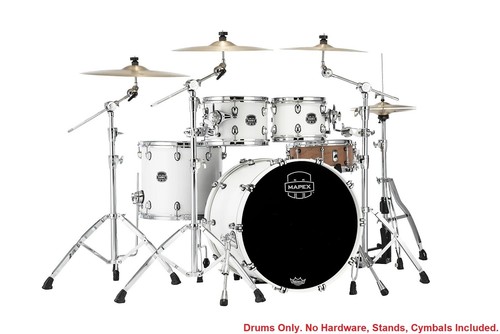 Mapex saturn satin white rock - mapex,