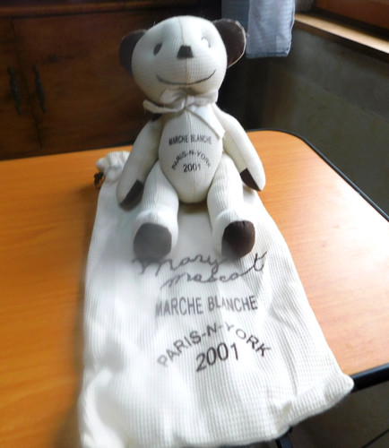 Peluche doudou blanc - doudou, comexo