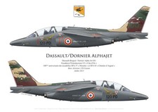 Print Dassault Alpha Jet, EE