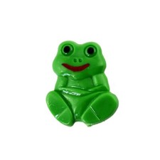 Badge petite grenouille vert broche RDA