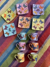 Service 6 Tasses À Café + 6