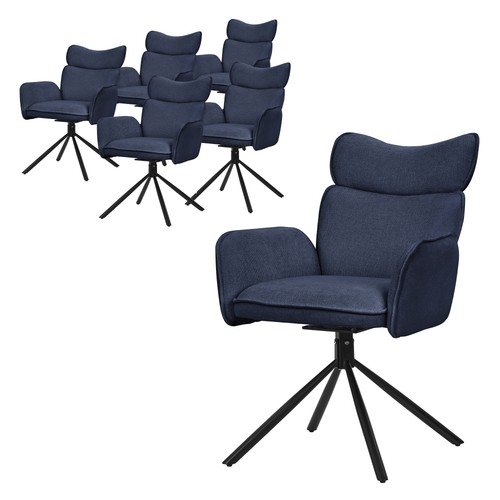 Lot chaises pivotantes - 6,