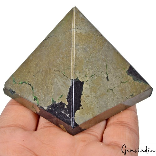 Naturel pyrite pyramide - naturel,