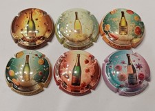 6 BELLES CAPSULES CHAMPAGNE GENERIQUE BOUTEILLE 2025 NEWS