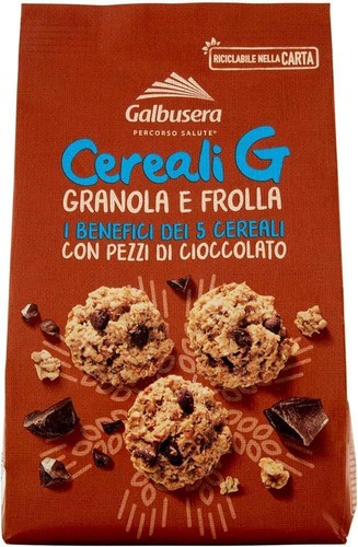 Biscotti granola frolla con - e,