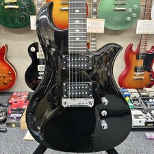 Guitare électrique B.C.Rich Eagle noire 24 frettes utilisée du Japon avec étu...