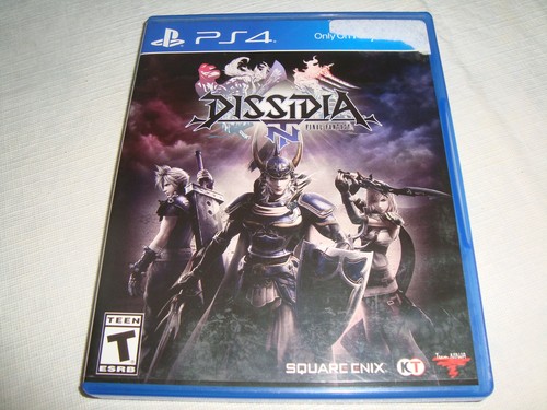 Dissidia final fantasy ps4 - final,