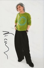 Authentique Autographe sur photo : Nicola Sirkis ( Indochine ) 12,5 x 19