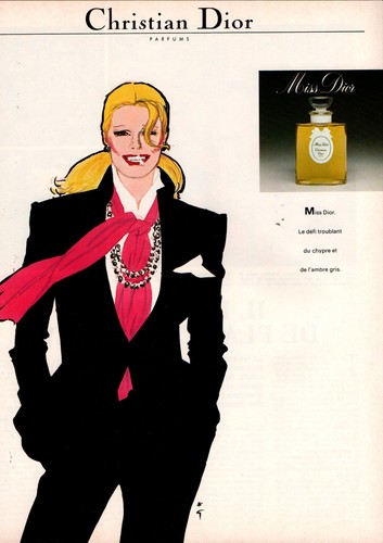 Publicité papier parfum - publicité,