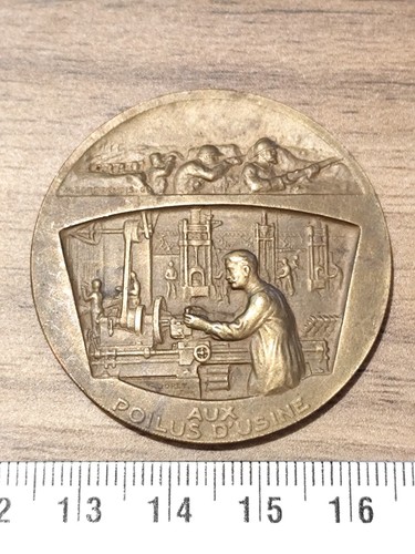 Medaille aux poilus - medaille,