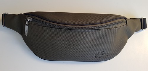 Sac banane zippé kaki - zippé, lacoste