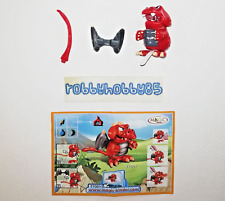 TT001 Dragon Rouge (Version Avec LED) + BPZ Kinder Surprise Italie 2007/2008