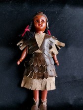 PETITE POUPÉE ANCIENNE  INDIENNE