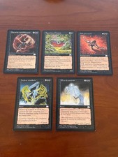 MTG Magic Lot de 5 cartes Aquilon  - EXC - Slightly Played
