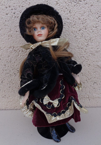 Poupee porcelaine franklin - porcelaine,
