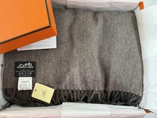 Hermes Plaid Cashmere 100