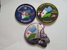 Lot 3 Patches POMPIER DJIBOUTI