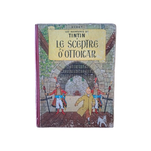 Tintin sceptre ottokar - tintin,