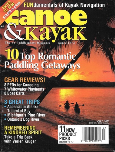 Canoe kayak magazine july - canoe,