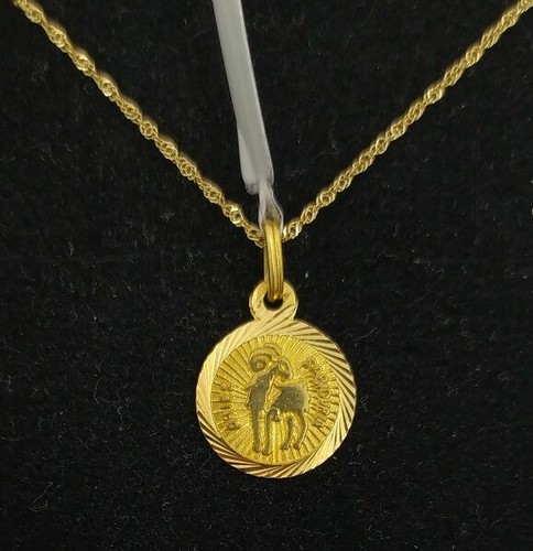 Pendentif chaîne 18k - or,