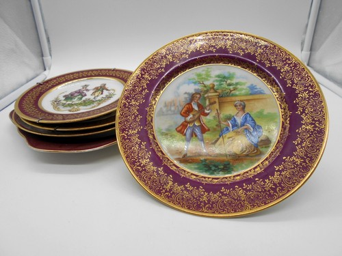 Lot petites assiettes - de,