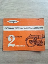PEUGEOT BB2L BB SPORT CYCLOMOTEUR 2 VITESSES CATALOGUE PIÈCES DÉTACHÉES 1958