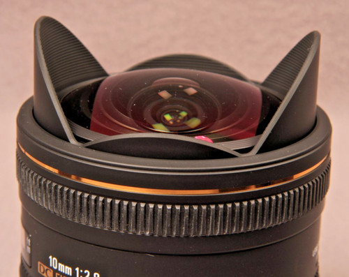 Sigma ex dc fish - mm, f2.8