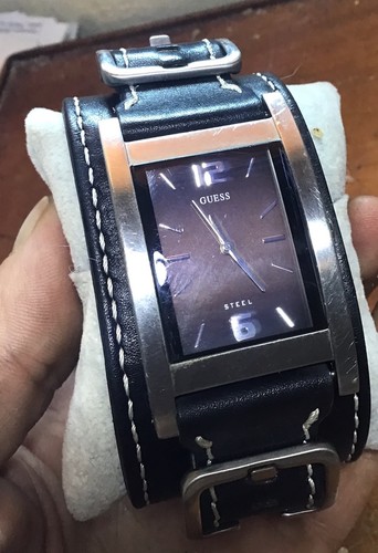 Montre guess manchette - montre, cuir