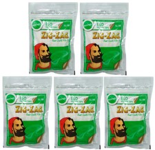 Zig Zag Lot de 5 paquets de 150 filtres à rouler menthol -slim - 750 total - 6mm
