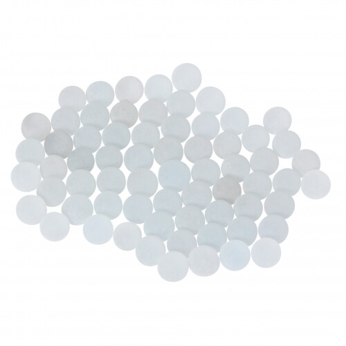 Billes verre gel blanc - en,