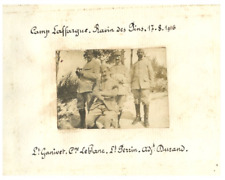 France, Camp Laffargue. Lt