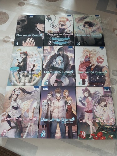 Lot mangas darwin - darwin's, game