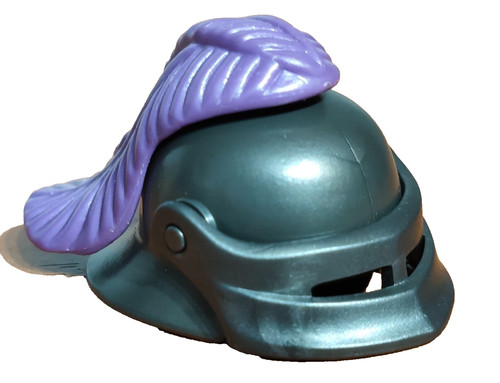 Playmobil ancien casque lilas - ancien,