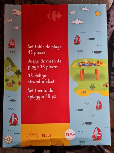 Set table plage - plage, 18