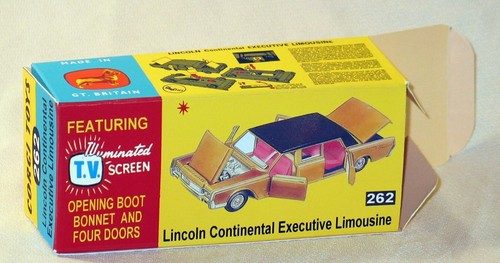 Corgi toys 262 lincoln - 262,