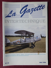 GAZETTE INTERTECHNIQUE 21 1994 RALLYE TOULOUSE ST LOUIS SENEGAL CERF-VOLANT KITE