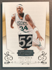 PAUL PIERCE 2010 PANINI TIMELESS TREASURES TAG Patch 1/2