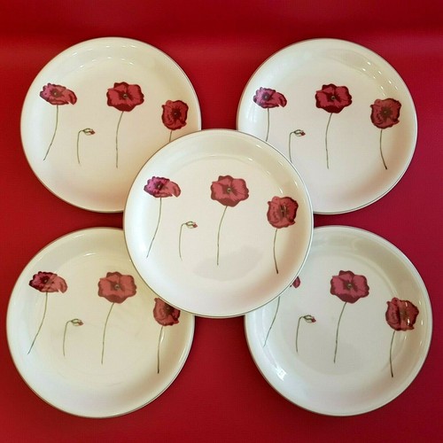 Assiettes coquelicots ø - assiettes,