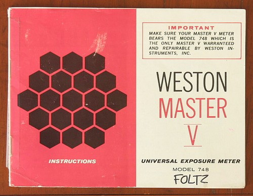 Weston master instruction - weston, v