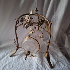 Cave a liqueur laiton art-déco incomplète