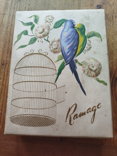 Coffret ancien oiseaux - ancien,