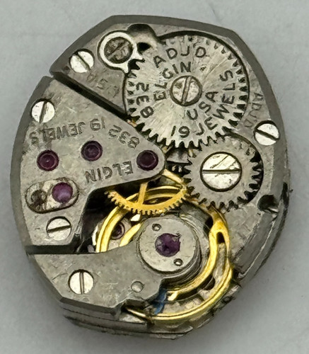 Elgin 832 mouvement montre - mouvement,
