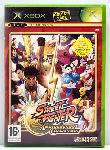 Street fighter anniversaire - street,