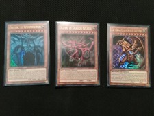 Yu Gi Oh ! Lot Des 3 Dieux
