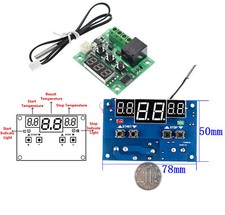 W1209/W1401 DC 12V Red LED Digital Thermostat Temperature Controller -9-110°C FR